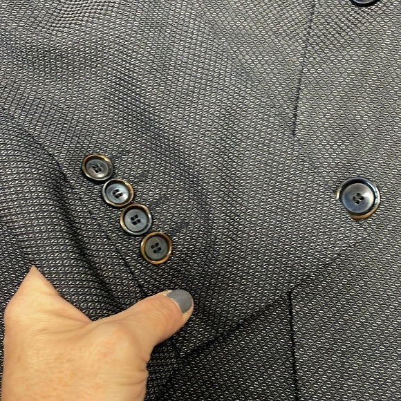 Digel Edward wool blend double button blazer - Picture 2 of 11